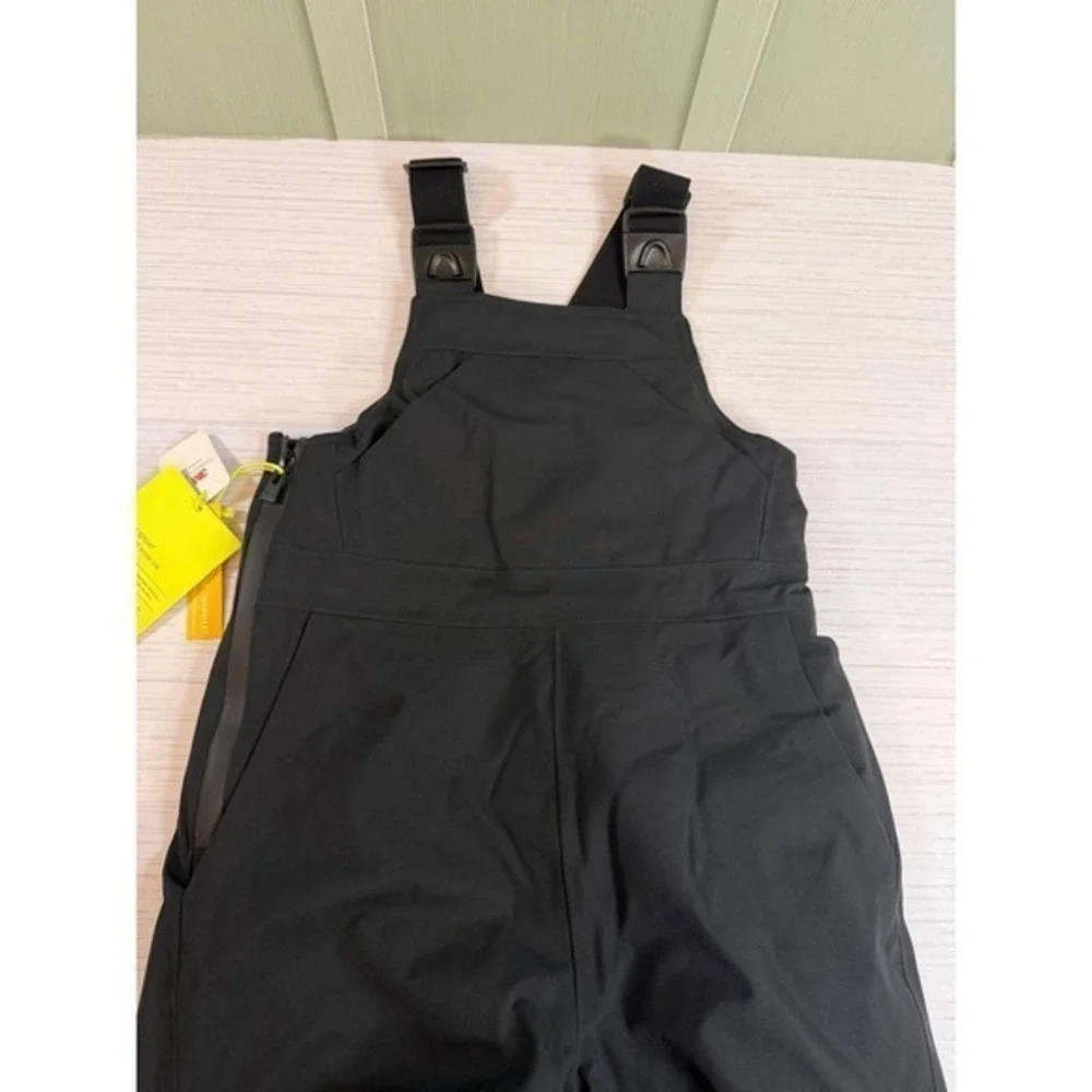 All in Motion Kids Snow Sport Waterproof Snow Bib Black 3M Thinsulate S 6/7